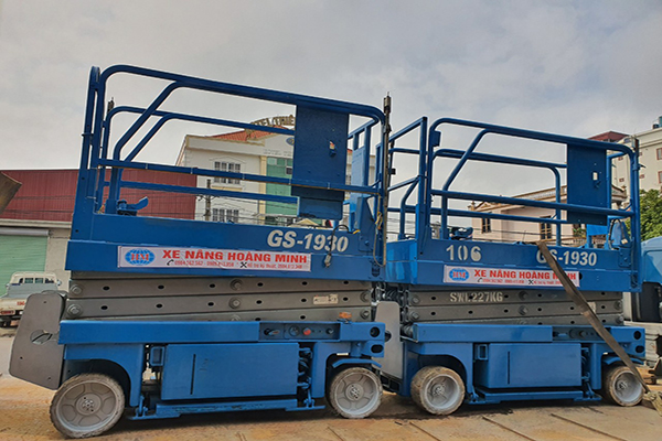 xe nâng hải phòng 1102 Cho thuê xe nâng người tại Hải Phòng